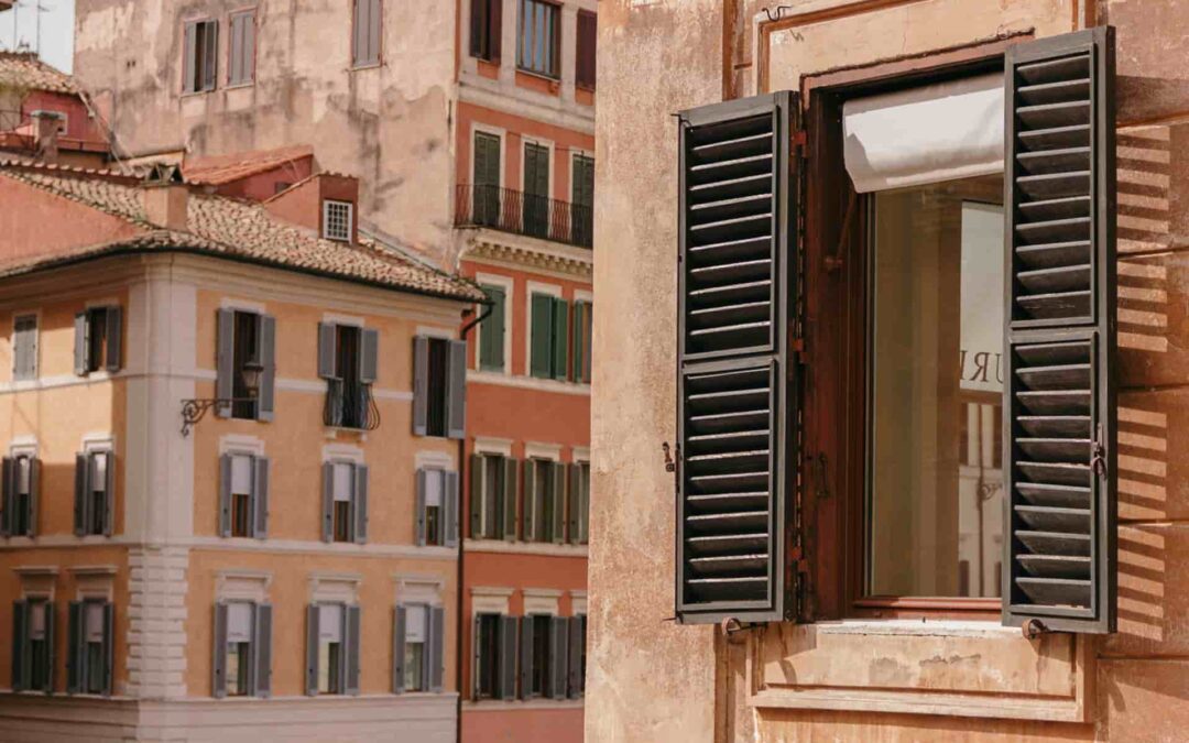 facciata casa a roma plusvalenza vendita
